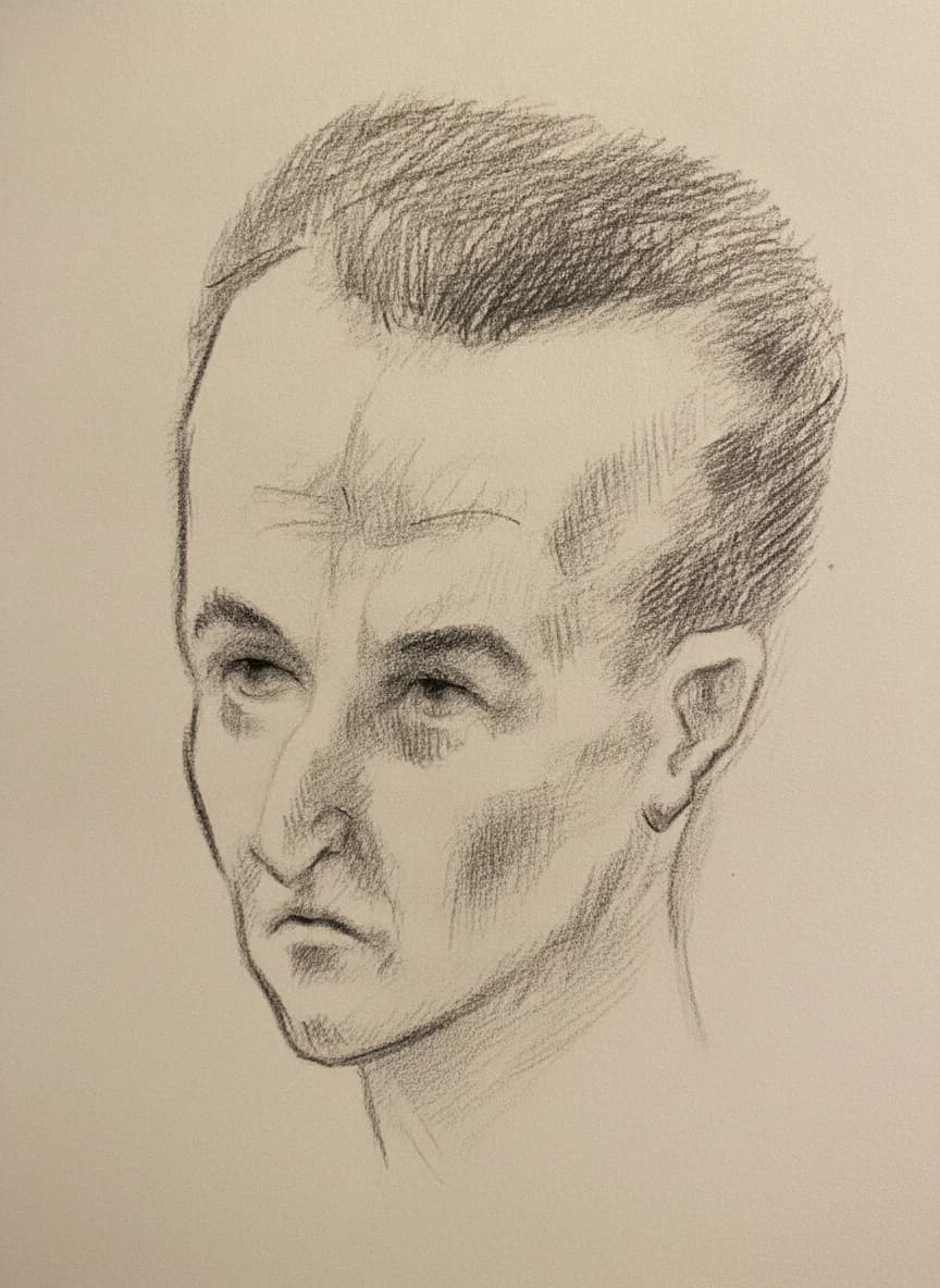 Rétraction extrême de l'étage inférieur — Cérébral (masculin)