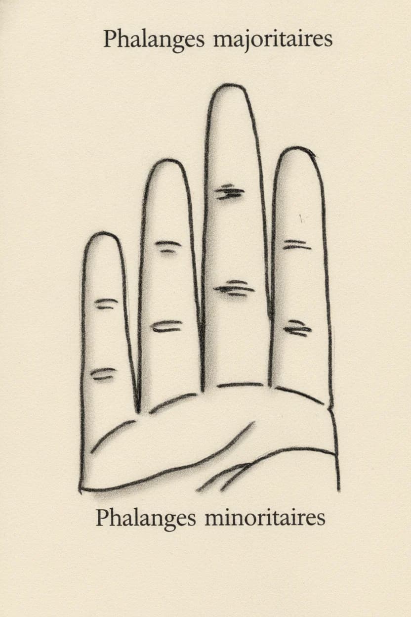 Phalanges minoritaires