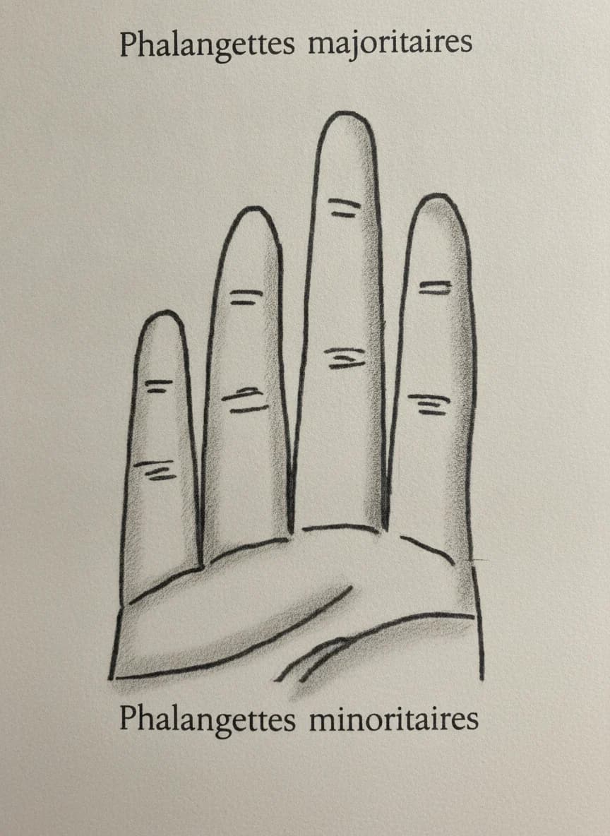 Phalangettes minoritaires