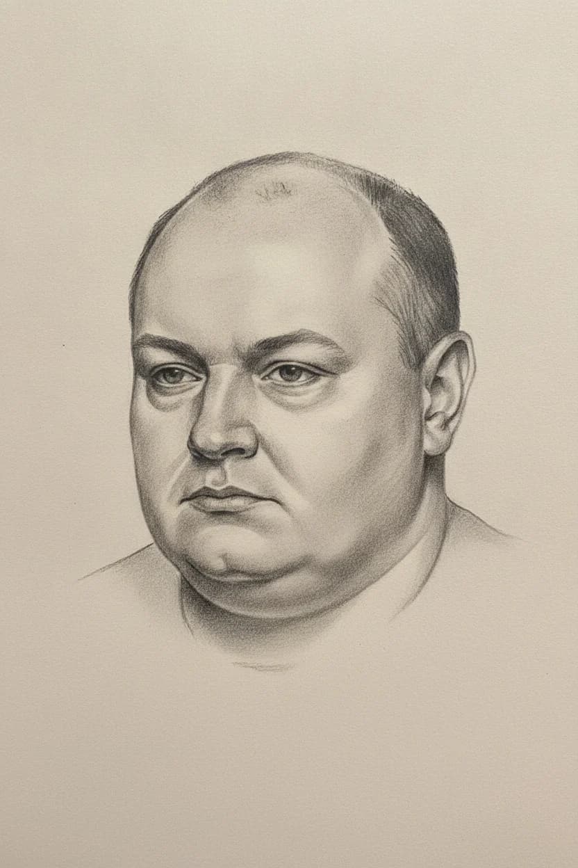 Portrait n° 39 — Bâti dilaté, modelé sthénique, mimique peu mobile à figée (renvoi 211)