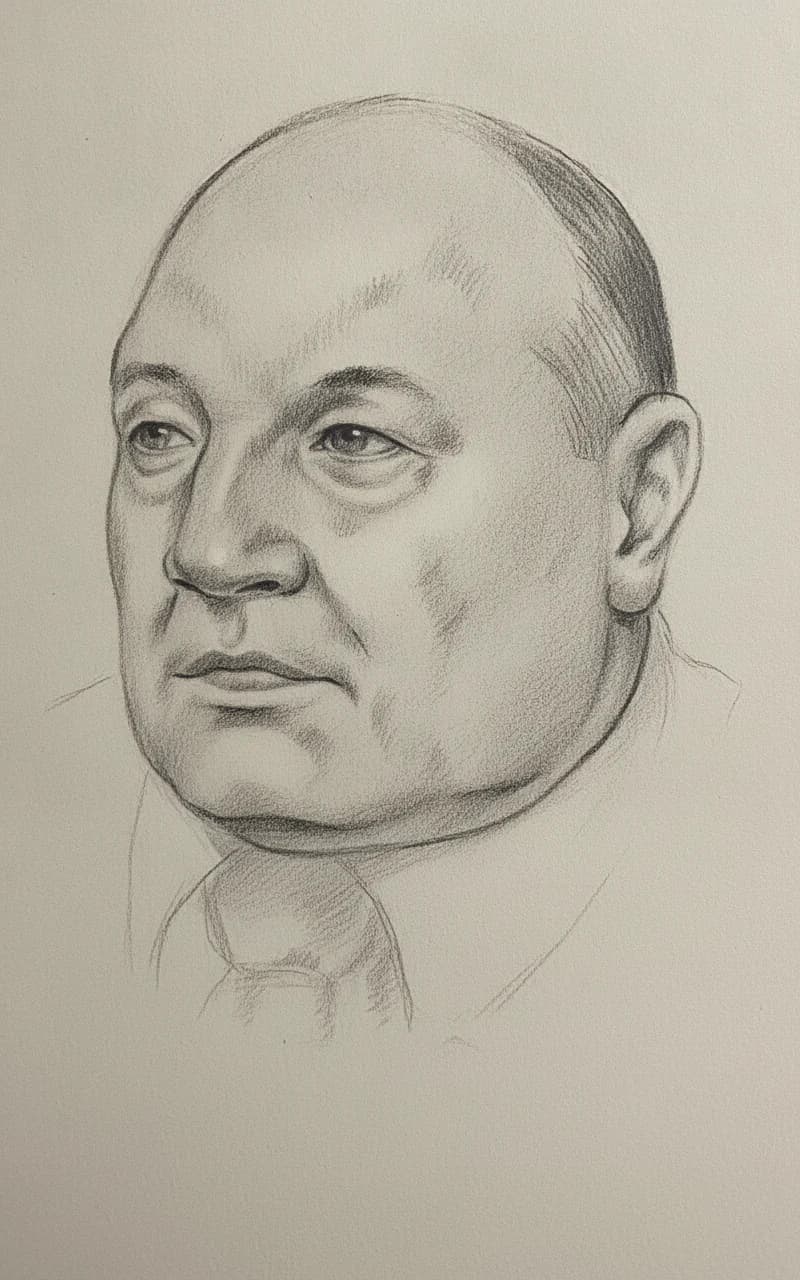 Portrait n° 45 — Bâti dilaté, modelé tendant à la sthénie, mimique peu mobile (renvoi 213)