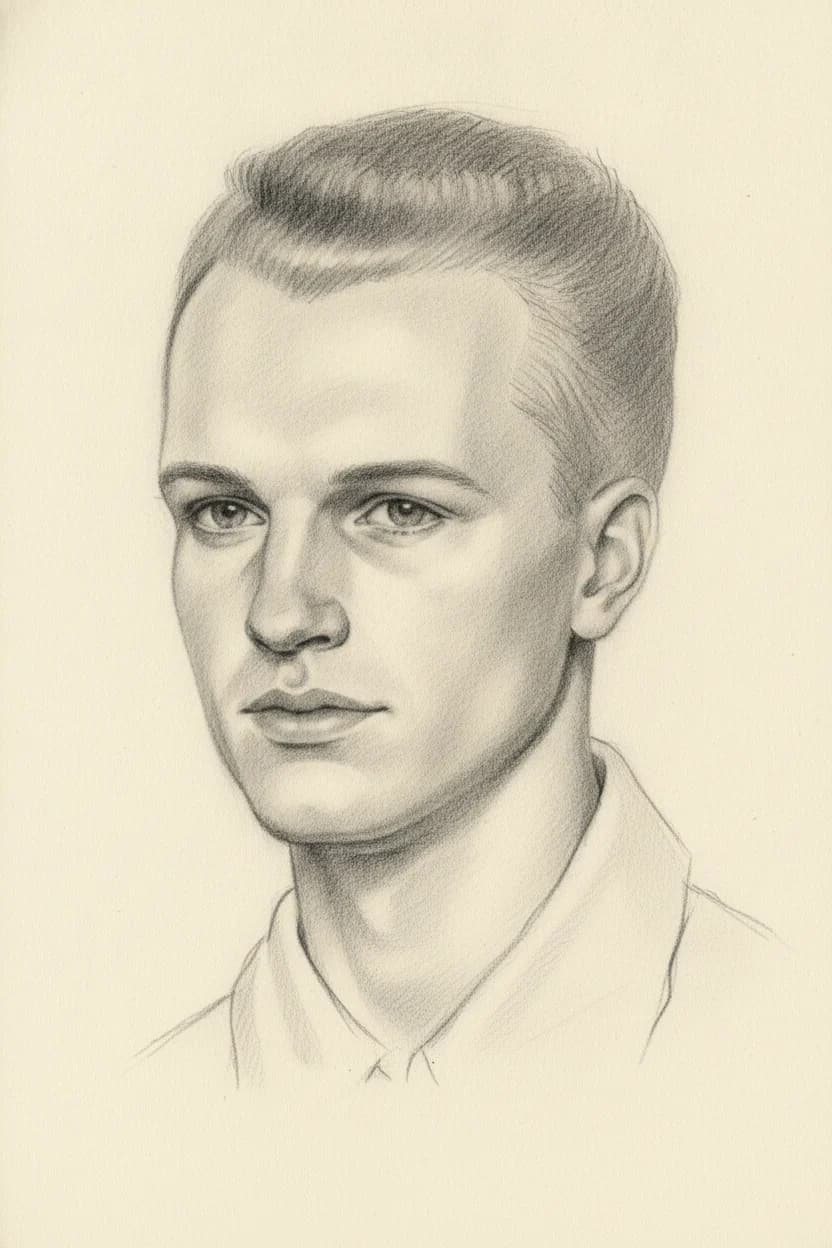 Portrait n° 69 — Bâti rétracté, modelé sthénique, mimique très vivace (renvois 96, 170)