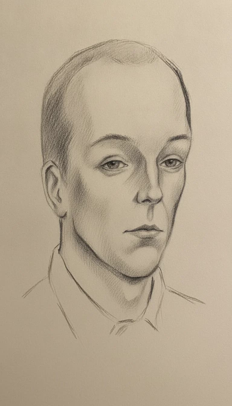 Portrait n° 82 — Bâti rétracté, modelé asthénique, mimique vivace (renvois 88, 218)