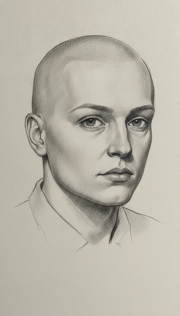 Portrait n° 85 — Bâti rétracté, modelé asthénique, mimique vivace (renvoi 225)