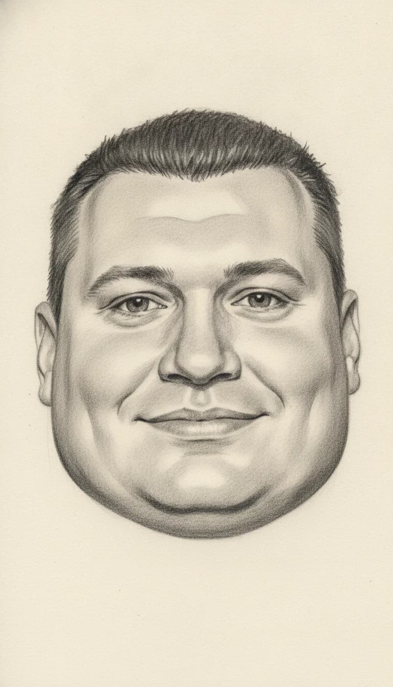 Type Terre — caricature au trait